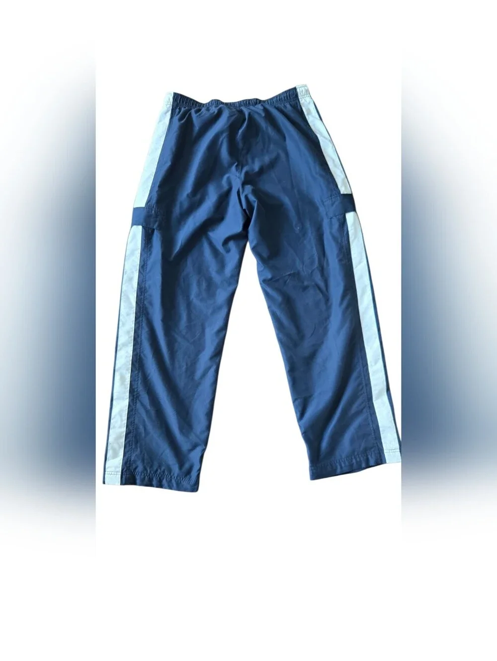 Vintage 90s Nike Mens XL Navy Blue Mesh Track Pants